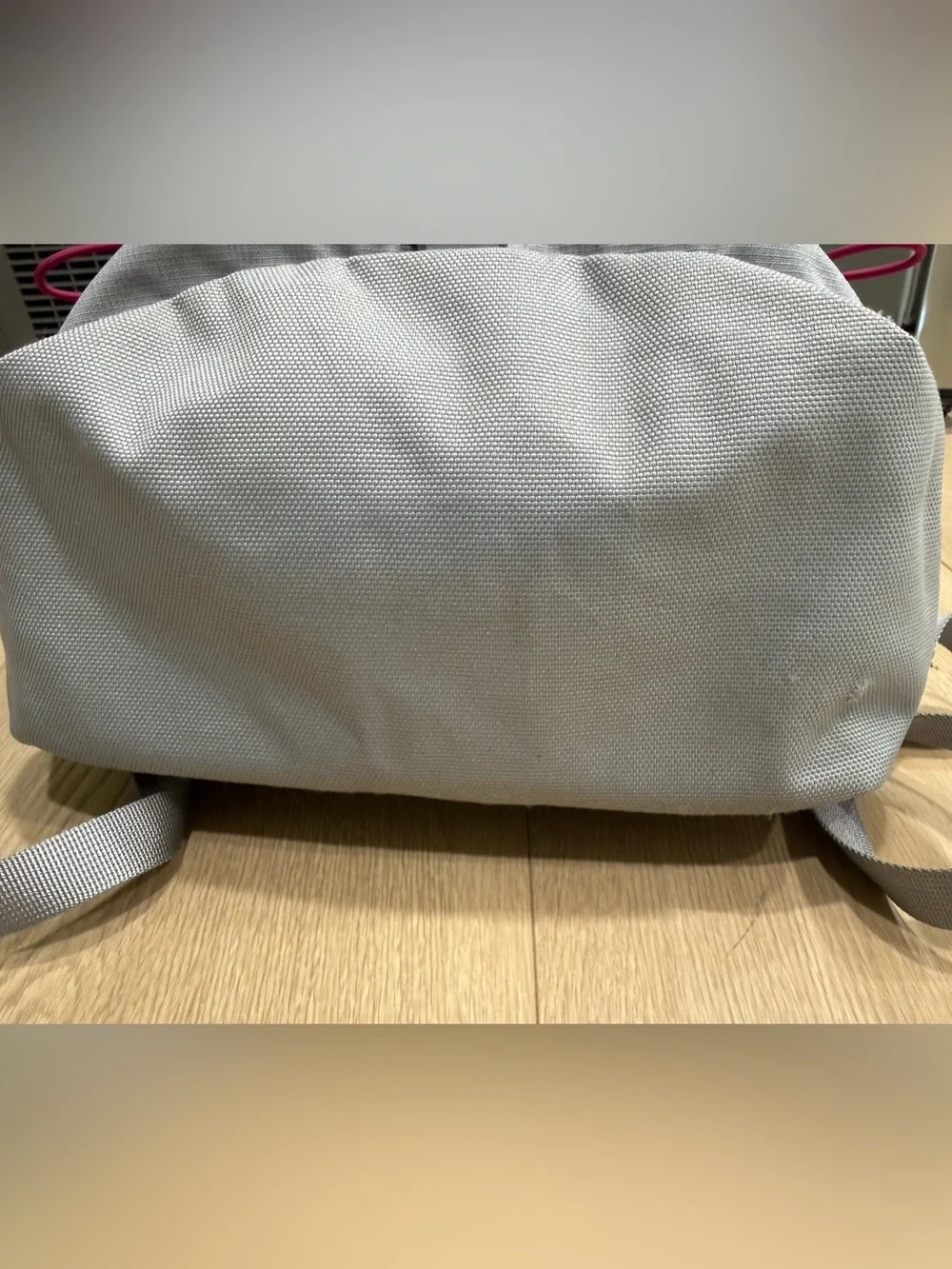 The North Face Jester Backpack Gray Pink FlexVent Hiking School Laptop Bag